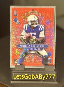 2024 Wild Card Anthony Richardson 2/2 RED #SDPD-ARN - Picture 1 of 2