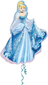 Cenerentola Palloncino Sagomato Supershape cm. 71x84 cm Feste Party Compleanno - Foto 1 di 1