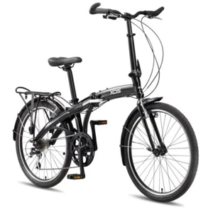 XDS City 24" Folding Bike - Pearl Black - Picture 1 of 6