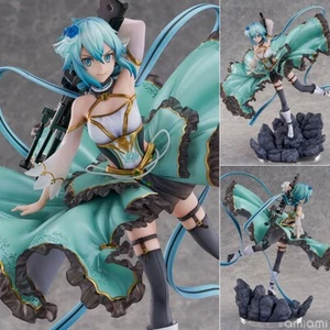 [SHIBUYA SCRAMBLE FIGURE] Sword Art Online Sinon -Crystal Dress Ver.- 1/7 Figure - Picture 1 of 12