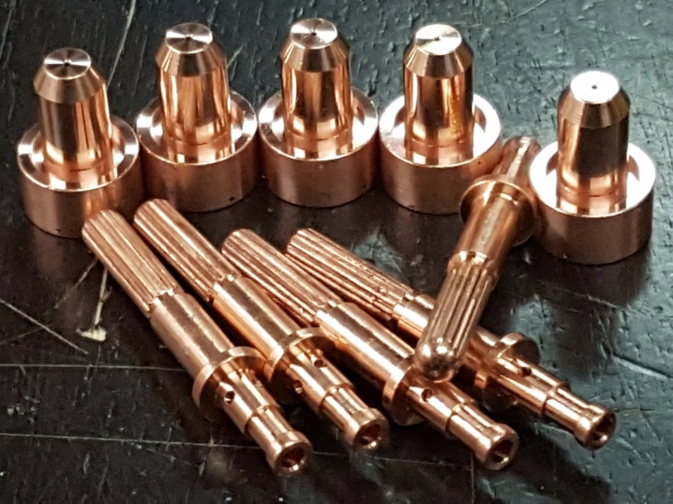 PLASMADYN 10pc 64006514 + 64006510 Electrodes & Nozzles for MasterCut™ MC60/MC100 Torch