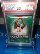 2007-08 Upper Deck First Edition K35 Rookie Kevin Durant RC#KD1🏀PSA 8 MINT⏫️🔥