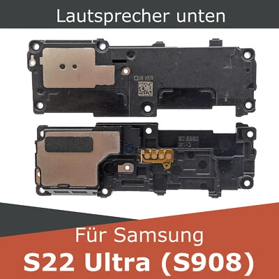 WILKU Altavoz inferior para Samsung Galaxy S22 Ultra (S908) Ringer Buzzer Loudspeaker