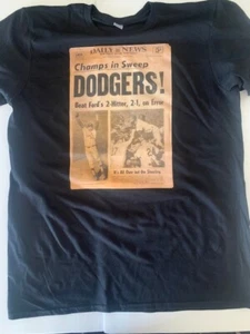 World Series MLB  T-shirt Los Angeles Dodgers MLB  1963  NEW   Medium - Picture 1 of 4