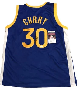 Stephen Curry Signed Golden State Warriors Jersey AUTO JSA COA Sz XL - Picture 1 of 3