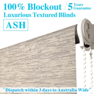 LUXURIOUS TEXTURED BLOCKOUT Roller Blinds - Picture 1 of 14