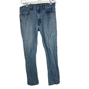 George Regular Fit Medium Wash Denim Jeans 32x32 100% Cotton Mens Casual Wear - Picture 1 of 10