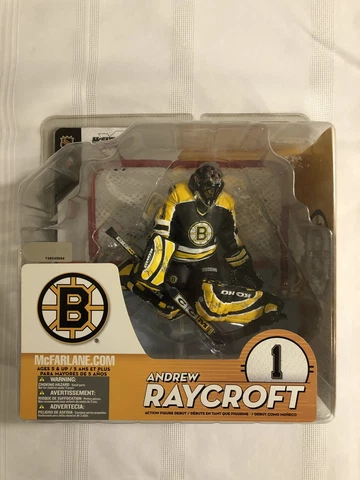 Andrew Raycroft Series 9 NHL Boston Bruins Regular McFarlane Figure. NIB Cover