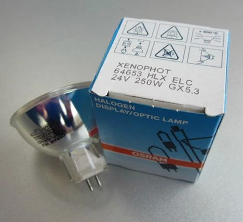 OSRAM Medical Lamp 64653 ELC 24V250W Endoscope Lamp Microscope Halogen Bulb - Image 1 of 1