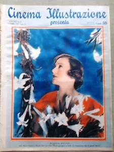 Cinema Illustrazione 5 Luglio 1933 Evans Pickford Umberto Melnati Harvey Brivido - Bild 1 von 3