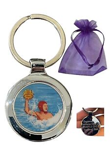 Water Polo (A) Personalised Beta Keyring in Gift Bag