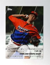 2019 Topps Pro Debut Promo Night Uniforms #PN-SSN Williamsport Crosscutters