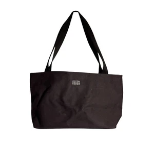 Eileen Fisher Large Brown Canvas Tote Bag purse minimalist quiet luxury - Picture 1 of 8