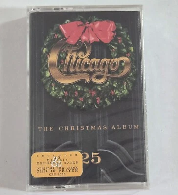 CHICAGO XXV 25 The Christmas Album SEALED Cassette Tape NEW Dolby 1998 - Image 1 of 4