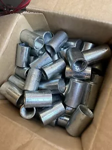 LOT Of (25) 1/2” Galvanized rigid conduit coupling - Picture 1 of 2