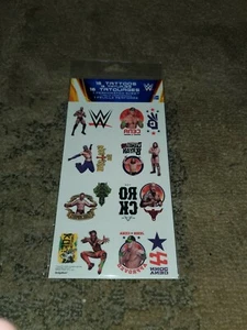 WWE TATUAJES TEMPORALES 16 The Rock John Cena Daniel Bryan Rey Misterio - Imagen 1 de 2