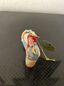 Bradford Exchange Disney Once upon A Slipper ornament Love Shimmers Ariel - Picture 1 of 4