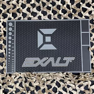 NEW Exalt HD Rubber Paintball Tech Mat - Black/Grey - Picture 1 of 4