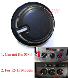 AIR CONDITION BUTTOM KNOBS HEATER FAN FOR TOYOTA HILUX SR SR5 MK7 VIGO 2012-2015 - Picture 1 of 5