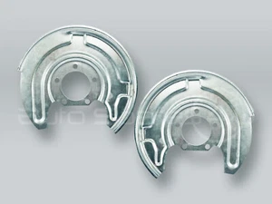 PAR de placas salpicaduras de protección contra el polvo del freno trasero se adapta a VW Passat 1998-2005 - Imagen 1 de 1