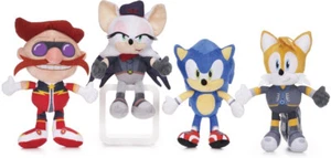 NEW OFFICIAL 12" SEGA SONIC PRIME NEW YORK SOFT PLUSH TOYS EGGMAN ROUGE SOFT TOY - Picture 1 of 5
