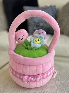 Juguete de peluche de cesta de flores ISCREAM - Imagen 1 de 7