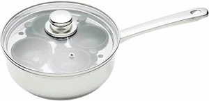 KitchenCraft Egg Poacher Carbon Steel Egg Pan for ... - Picture 1 of 12