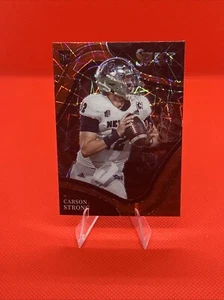2022 CARSON STRONG SELECT DRAFT PICKS RED LAZER PRIZM FIELD LEVEL RC #111 - Picture 1 of 3