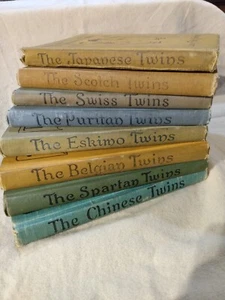 Menge 8 Vintage ""Zwillinge"" Serie von Lucy F Perkins Hardcovers - Bild 1 von 7