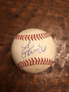 Yasmany Tomas Signed Baseball Arizona Diamondbacks Proof Coa - Picture 1 of 8