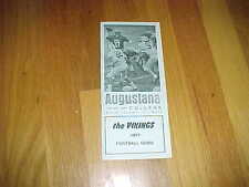 1977 Augustana Vikings Football Media Guide 