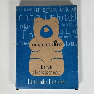 Molde de oso de goma de silicona The Kitchen Fix hace 50 silicona Foto 1 de 4