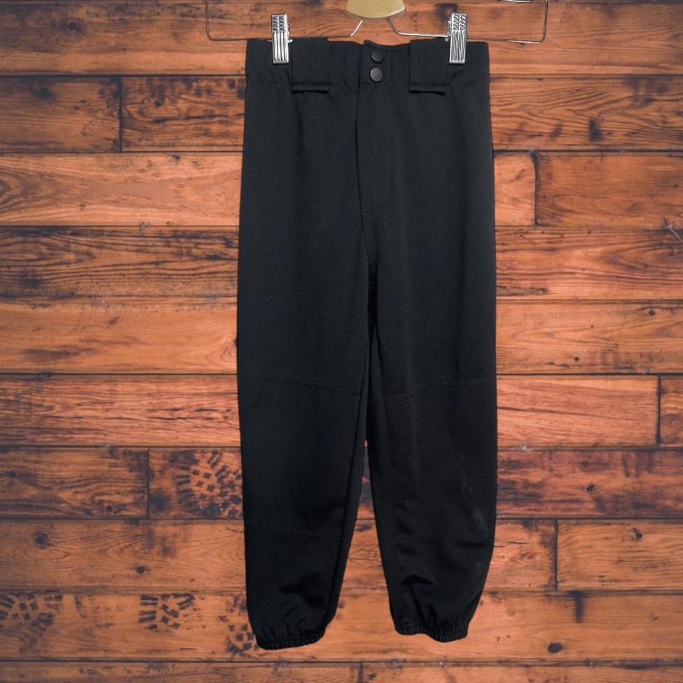 Rawlings Black Baseball Pants Youth Small Athletic Sportswear - Image 1 of 4