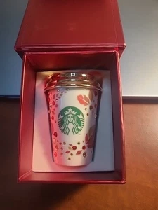 Starbucks 2013 Swarovski Cristal Navidad Navidad Taza Adorno - Imagen 1 de 3