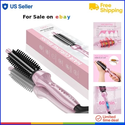 Thermal Curling Brush Ceramic Dual Voltage 3/4 Inch Hair Styler Travel - Image 1 of 4