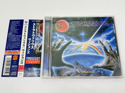 [CD] Stratovarius Visions Japan Import Bonus Tracks+2 VICP-60026 - Photo 1/3