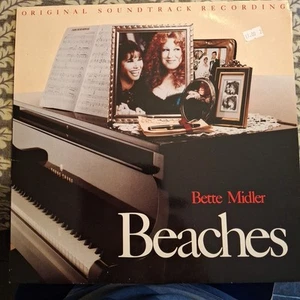 BETTE MIDLER "BEACHES" ORIGINAL SOUNTRACK RECORDING VINYL LP 1988 GERMANY VG+ - Picture 1 of 4