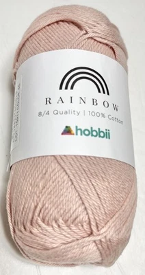 HOBBII  RAINBOW 8/4  100 % COTTON. Col 46. 1pk. I Combine Ship.READ DETAILS. - Image 1 of 3