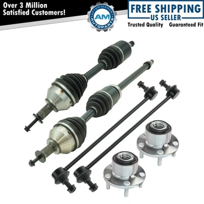 Front Steering & Drivetrain Kit Fits 2008-2013 Volvo C30 C70 2005-2011 S40 V50 - Изображение 1 из 4