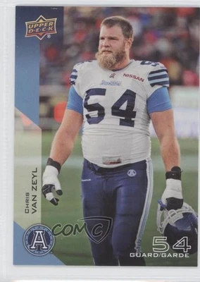 2014 Upper Deck CFL Chris Van Zeyl #85 - Image 1 of 2