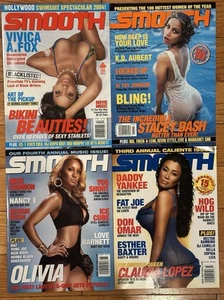 Smooth Girl Magazine Lot Of 4 -Oliva, Vivica A. Fox, Stacy Dash & Claudia Lopez - Picture 1 of 6