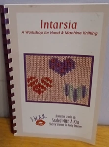 Intarsien-Workshop für Hand- & Maschinenstricken versiegelt mit einem Kiss-Steuerbuch - Bild 1 von 5