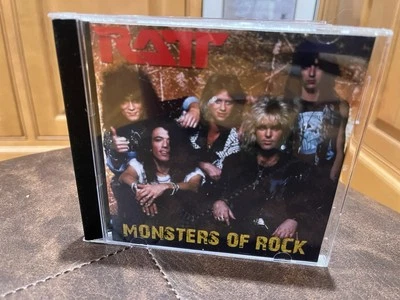 Ratt Live 1987 CD Monsters Of Rock Germany Stephen Pearcy Warren DeMartini FM Foto 1 de 3