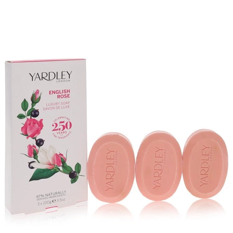 Yardley London English Rose Luxury Soap 3 X 100 G