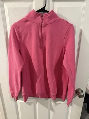 Chaqueta pulóver polar IZOD PerformX ROSA 1/4 cremallera para mujer talla M Foto 1 de 4