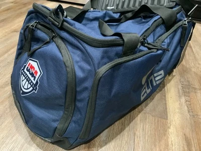 Nike Equipo Olímpico EE. UU. Aros de Baloncesto Elite Azul Bolsa de Lona USAB PB0277-410 Foto 1 de 4