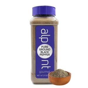 ALPONT GOURMET, Pure Ground Black Pepper 21oz - Picture 1 of 5