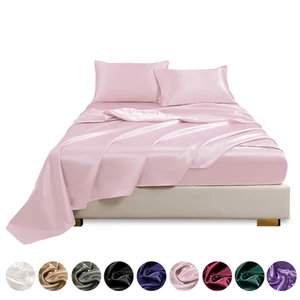 Set lenzuola hotel lenzuola comode profonde lenzuola morbido lenzuolo hotel letto lei - Foto 1 di 23