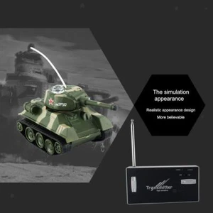 Mini RC Tank Toy Remote Control Tank Kids Toy Birthday Gift - Picture 1 of 3