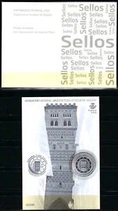España Prueba de lujo 2020 edifi 146 Arquitectura mudéjar de Aragon ** - Imagen 1 de 1